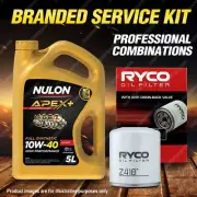 Ryco Oil Filter Nulon 5L APX10W40 Engine Oil for Suzuki Baleno Ignis Liana Sx4 (for: Suzuki)