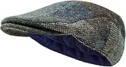 [Borges & Scott] The Galway Patchwork - Irish Tweed Flat Cap