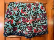 Sundance Catalog Sumi Shorts NWT 16