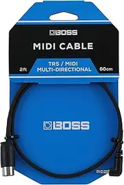 BOSS MIDI > Mini TRS Cable, 2 Feet Length