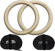 Workout Rings for Men | Adjustable Calisthenics Rings Home Fitness Equipment - Sturdy Exercise Rings Pull Up Ring for Pull-Ups Gymnastics Aerobics
