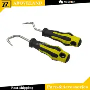 2 HeavyDuty Hose Removal Hook Pick Set Radiator Seal heater line ring cable tool