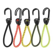 3pcs Bungee Cords with Hook Small Elastic Camping Tent Bungee Straps for Outdoor