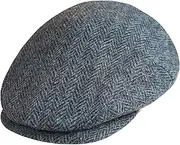[canmore fitting] Original Newsboy Hats for Men Peaky Blinders Golf Silicone Caps Flat Beret Boston Chauffeur Tweed Wool Hat
