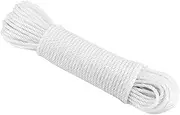 Joyzan Nylon Clothesline, Nylon Flag Pole Rope 20m Clothes Drying Ropes Braided Portable Travel Laundry Line Hanger Durable Indoor Outdoor Camping Utility Cord Good for Tent Tie Pull Swing Climb Knot