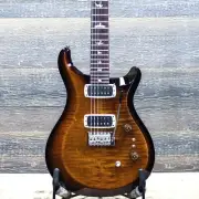 PRS S2 Custom 24-08 Flamed Maple Top Black Amber Electric Guitar w/Bag #S2076311