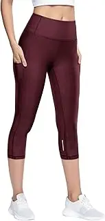 [Generic] Drying Quick Elastic Point Yoga Pants Tight Women's Reflective Pants Yoga Yoga Shape Leggings Comfy Fit Sexy Tight, Wine, X-Large
