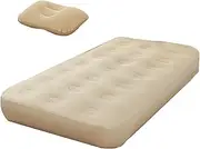 Gacqpli Air Mattress, Two Air Bed with Built-in Pump - Inflate Guest Bed Twin Integrated Pump | Fold Automatic Guests Fold Quickly for Camping