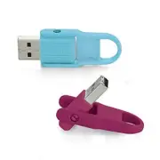 Verbatim 16GB Store 'n' Flip USB Flash Drive - 2pk - Berry, Blue (70376)