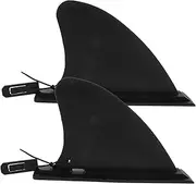 Kisangel 2pcs Paddleboard Fin: Inflatable Kayak Surfboard Balance Fin Water Divider Separator Replacement for Paddle Board Canoe Water Sports Accessory