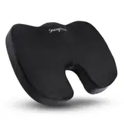 SnugPad -Upgraded Memory Foam Seat Cushion, for Sciatica, Back, Hip, and Tail...