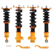 [MaXpeedingrods] Street Coilovers Kit compatible for Subaru Forester 2009-2013 Adjustable Damper Shocks Lowering Kit