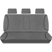 Tradies Canvas Ready Made Seat Covers - Rear, Grey, Suits Triton