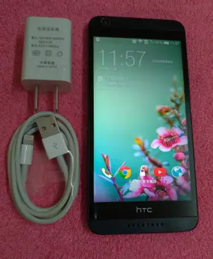 HTC Desire 626x  5吋 外觀八成新 二手灰色手機使用功能一切正常 支援4G SIM卡上網己過原廠保固期