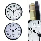 Indoor Use Only Clock Fit-up Black Roman Numerals PVC White Background