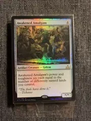 Awakened Amalgam - Mint - Promo - Rivals of Ixalan MTG Magic The Gathering