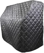 GLHDDL-Upright Piano Cover-Black Piano Protection Cover-Thick Cotton Lining, Waterproof, Dustproof, Sunscreen, Anti-collision-Protection of Piano Aging-Washable Piano Full Cover