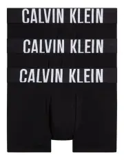 [Calvin Klein] Intense Power Cotton Trunks 3 Pack in Black