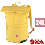 【FJALLRAVEN 小狐狸】輕量多功能日用後背包 24L 電腦書包 雙肩背包/15吋筆電夾層_柔和黃_23222