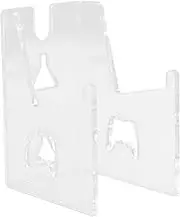 BRIGHTFUFU Gaming Controller Display Holder Stand for Steam Durable Stylish Game Controller Support Organize Your Gaming Space Transparent Design