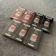 5-Scotch Video Cassette EG T-120 VHS Tape NEW SEALED & 2-EG+ High Grade Tapes