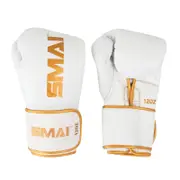 SMAI ProGuard White Boxing Glove - 12oz