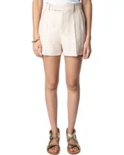 Zadig & Voltaire Please Tailleur Linen-Blend Short