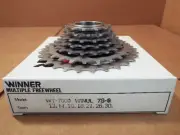 New-Old-Stock Suntour Winner Ultra 7-Speed Freewheel (13x30) w/Silver Finish