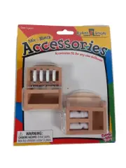 Ryan's Room Mix & Match Dollhouse Accessories Cabinet Shelf by Small World Toys