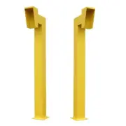 Gate Entry & Exit Combo Gooseneck Pedestal Mounting Post Intercom, Keypad Stand