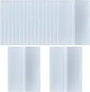 50 Pcs 5x7 Inches Wedding Invitations Wraps Pre-Folded Vellum Jackets Translucent Vellum Papers Card Vellum Wraps for Baby Shower