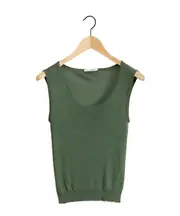 Seamless sleeveless vest L,M Black