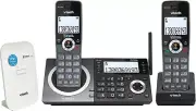 VTech Executive Dual Keypad Cordless Bundle - NBN Ready Phone System - Cordle...
