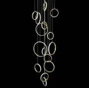 Delessi Bolla 15LT Ring Pendant Light - Tri-Colour