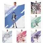 Date Battle Anime Blanket Flannel Napping Blanket Sofa Bed Sheet Blanket