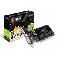 在飛比找momo購物網優惠-【MSI 微星】GT710 2GD3 LP 顯示卡(建議30