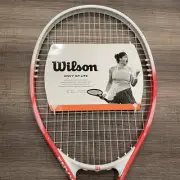 Wilson Envy XP Lite Tennis Racquet TNS RKT2 4 1/4” Pink White NEW