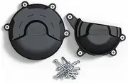 Guard Crash Bar Motorcycles Engine Cover Protection Case Fit for Ducati V4 Panigale 2018 2019 2020 2021 Engine Covers Protectors Guard Bumper(1 Set-Black)