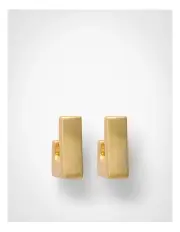 [Witchery] Bailey Hoop Earrings in Brushed Gold