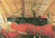 The Convalescent : Walter Gramatte : 1921 : Archival Quality Art Print