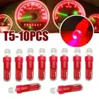 Red T5 LED Car Dash Light Instrument Cluster Gauge Panel Lamp Bulb Accessories