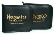 * CD Wallet DVD Case Disc Cover Album Organizer Black Zipper CD Binder 2 Lot !