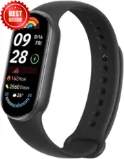Smart Band 9 Fitness Tracker 1.62" AMOLED 21Day Battery Heart Rate Sleep Monitor