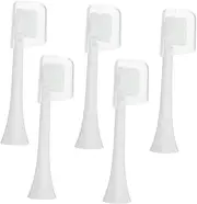 TOBBOMEY 5pcs Thousand-hair Toothbrush Head Soft Toothbrush Heads Electric Toothbrush Replacement Heads Tooth Head Replaces Brush Heads Replacements Practical Toothbrushes Replacement Heads