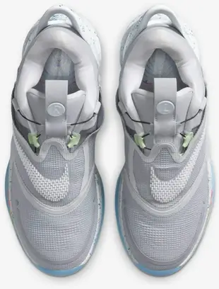 Nike Hyper Adapt 2.0 BB MAG 實戰 科技 回到未來 自動綁鞋帶 LED 充電 球鞋 Air Zoom Turbo 灰色 各尺寸