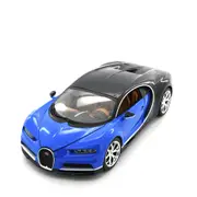 Bburago Licensed 1:18 Scale Bugatti Chiron 2017 Diecast Model Car Blue