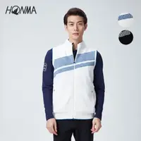 在飛比找momo購物網優惠-【HONMA 本間高爾夫】男款羊毛保暖背心 日本高爾夫專業品