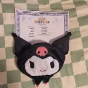 Kuromi Build-a-Bear 2023 Unstuffed and Birth Certificate