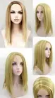 WOMENS LONG STRAIGHT HAIR LAYERED WIG W/ NO BANGS SIDE PARTED LACE FRONT LYRICA