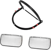 Folpus Face Shield Adapter Bracket Accessory for Hard Hat Replace Parts Flip up and Down Lightweight Steel Wire Visor Professional
